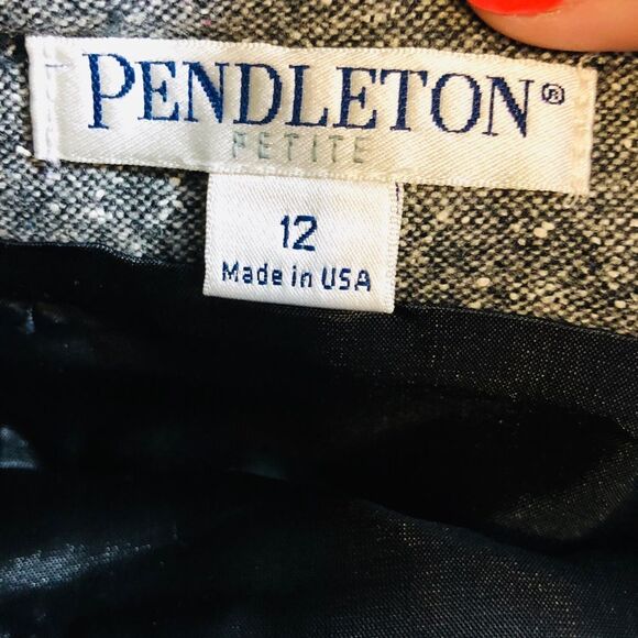 PENDLETON Skirt Suit 100% Wool Womens 10/12 - Picture 8 of 8